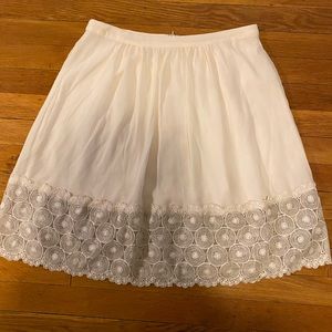 Light pink Love 21 Forever Skirt M mini brocade